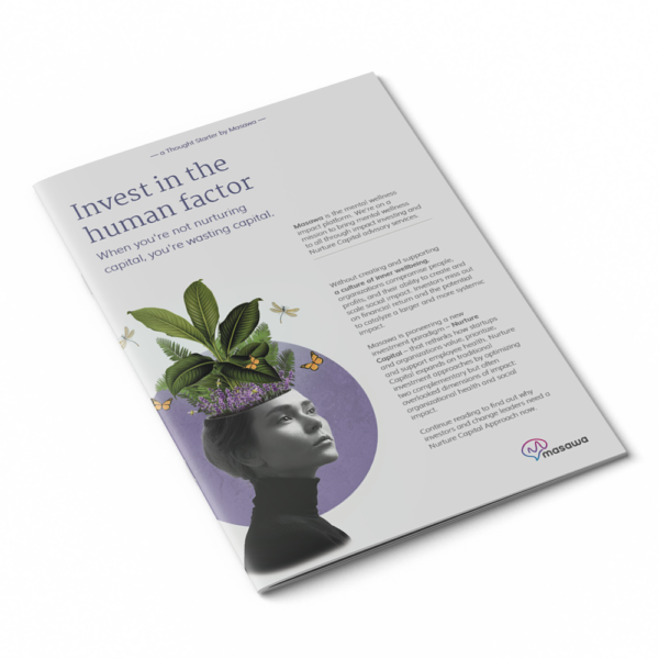 Thought Starter — Invest in the Human Factor