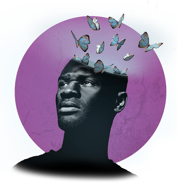 A thriving world illustration